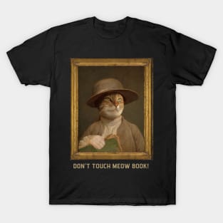 Funny cat oil painting T-Shirt